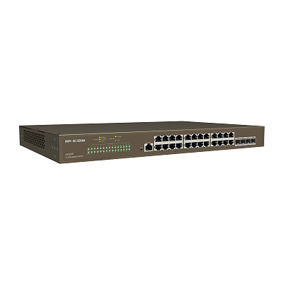 картинка IP-Com G3328F Коммутатор 24-портовый управляемый, 4 SFP от компании Intant